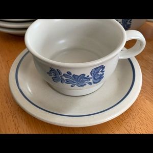 Pfaltzgraff Yorktown dishes, from my grandparents